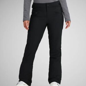 609 NWT Obermeyer Milan Stretch Pant Size 14-Short Black